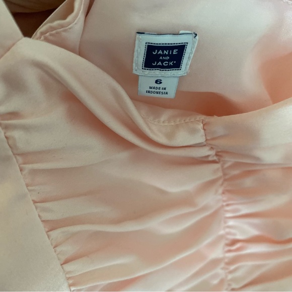 Janie & Jack NWOT Pink Formal Dress size 6 - Picture 5 of 5